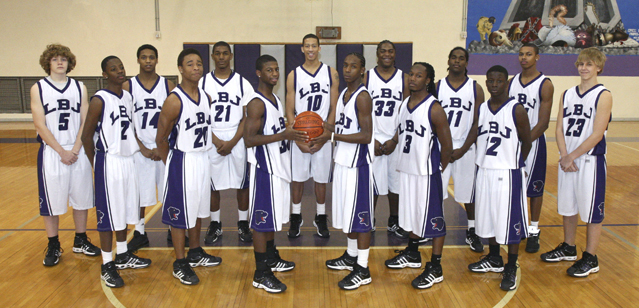 2007-2008 LBJ Varsity Baasketball Team